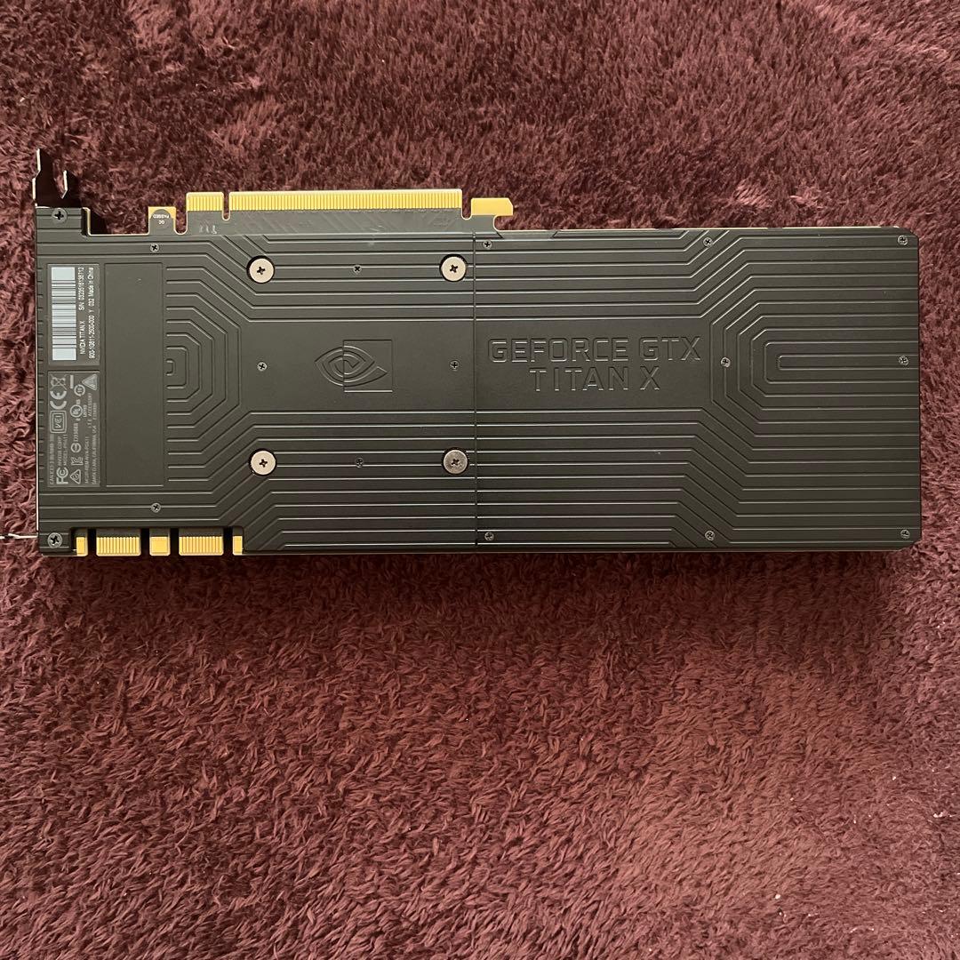 NVIDIA TITAN X (Pascal版) VRAM12GB