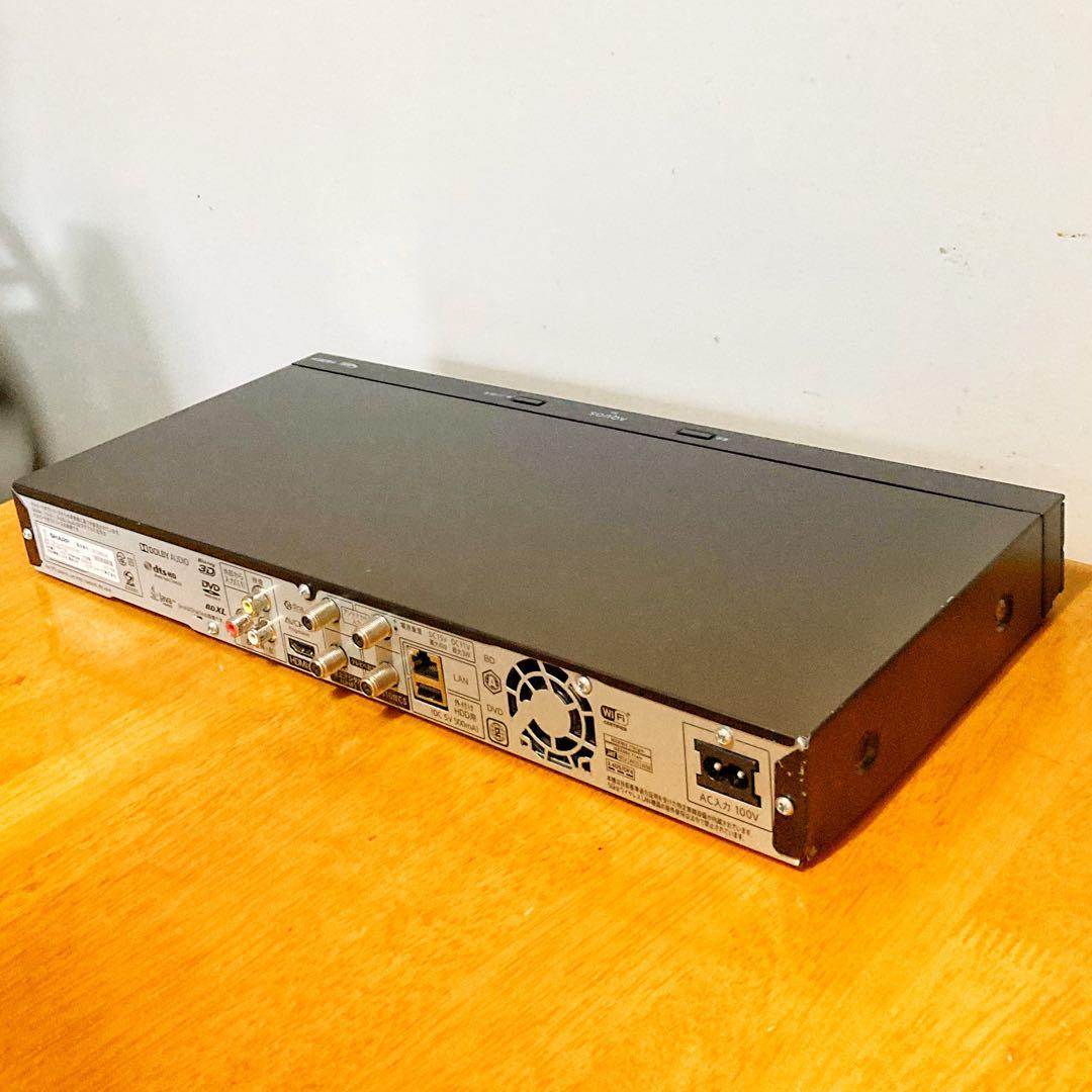 SHARP シャープ　ブルーレイレコーダー HDD 1TB 2チューナー　2番組