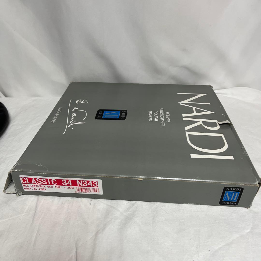 NARDI TORINO BC227 FFT ステアリング ブラックレザー