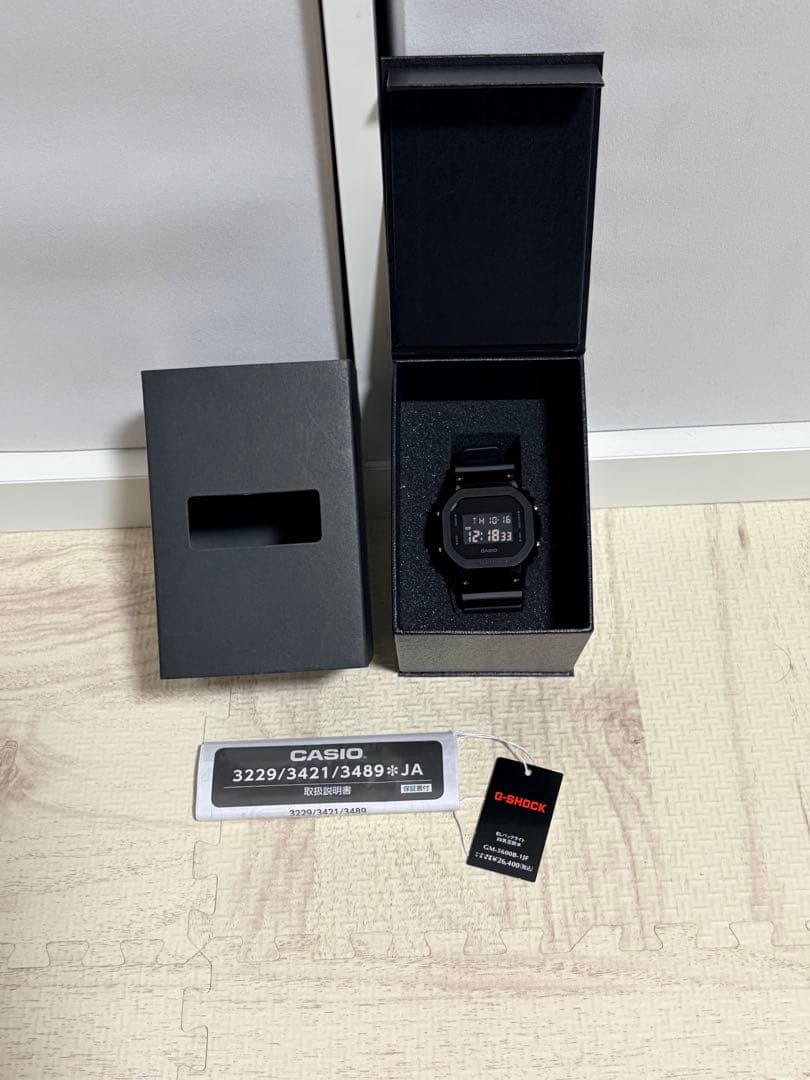 CASIO G-SHOCK GM-5600B-1JF デジタル腕時計