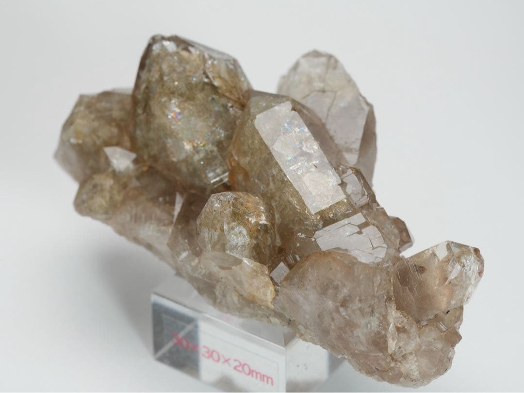 【内包が綺麗】クローライトinクォーツ スイス産 95×47×37mm