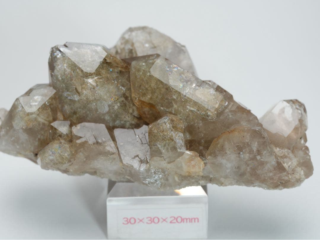 【内包が綺麗】クローライトinクォーツ スイス産 95×47×37mm