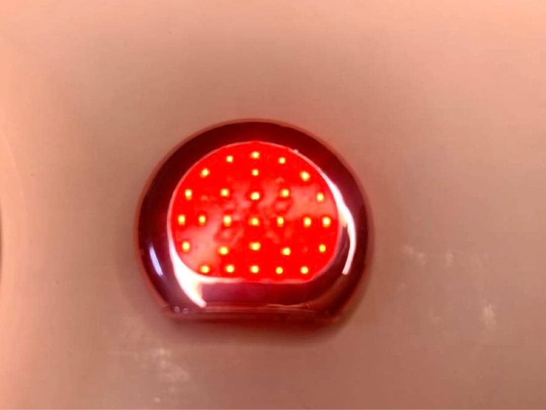 コラーゲンライト ポータブル美顔器 充電ケース付き