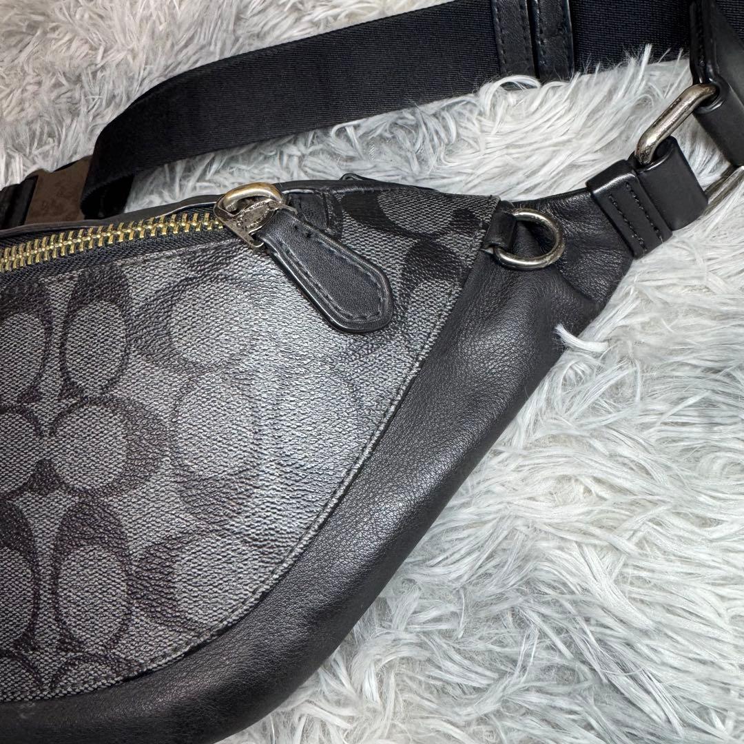 コーチ ボディバッグ ショルダーバッグ クロスボディ 斜め掛け メンズ