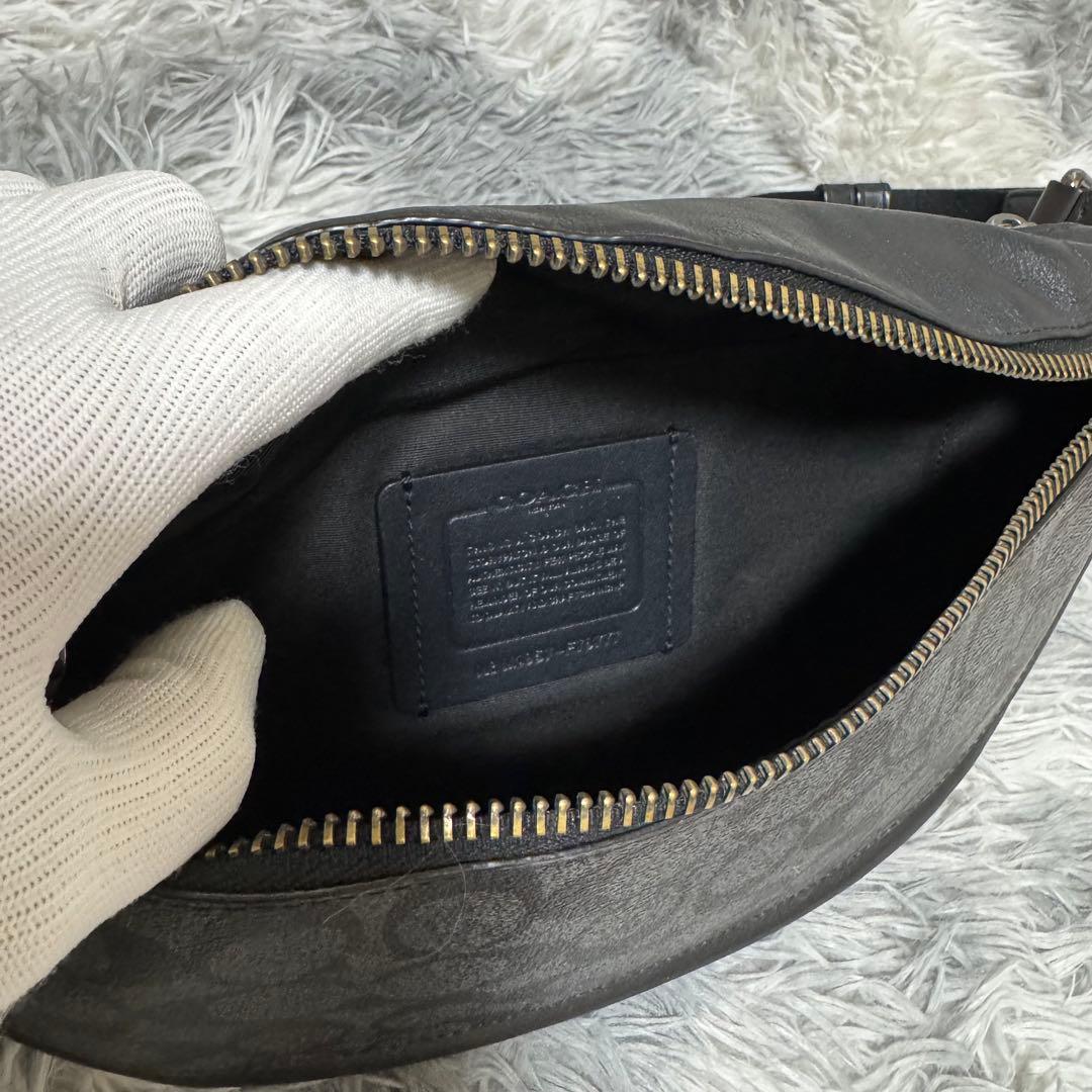 コーチ ボディバッグ ショルダーバッグ クロスボディ 斜め掛け メンズ