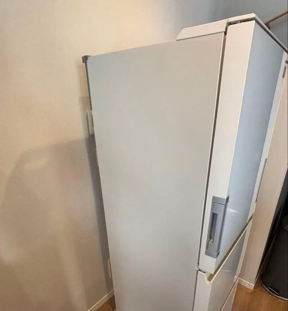 SHARP 3ドア冷蔵庫 SJ-GW35C-W 2017年製