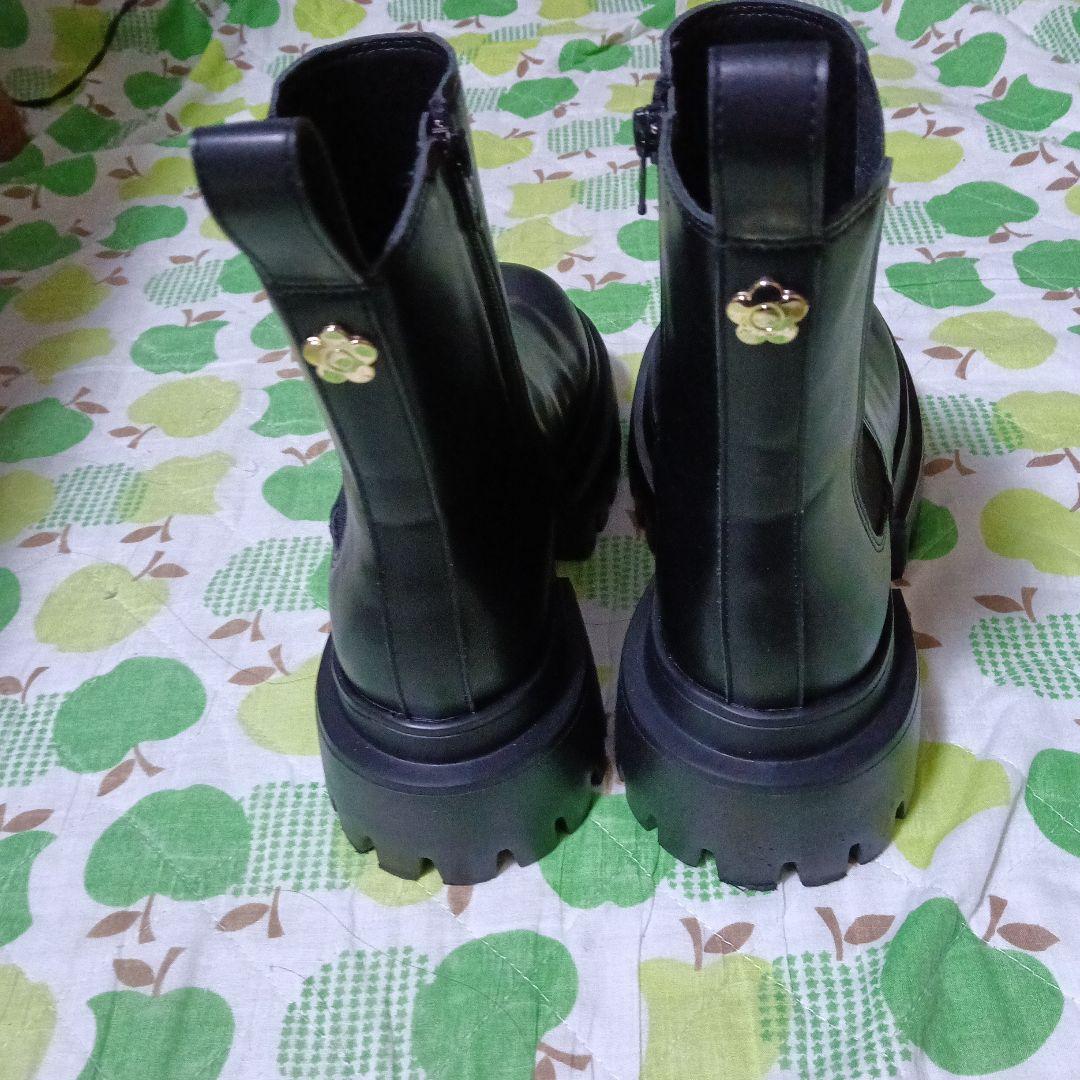 最終価格1月19日発売新作Lサイズメタルディジ-サイドゴアブーツ