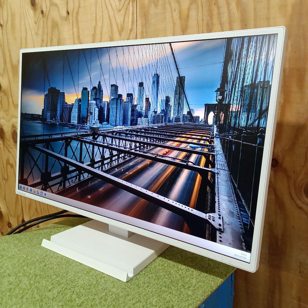 27インチ 液晶モニター I-O DATA LCD-AH271EDW-B ⑨