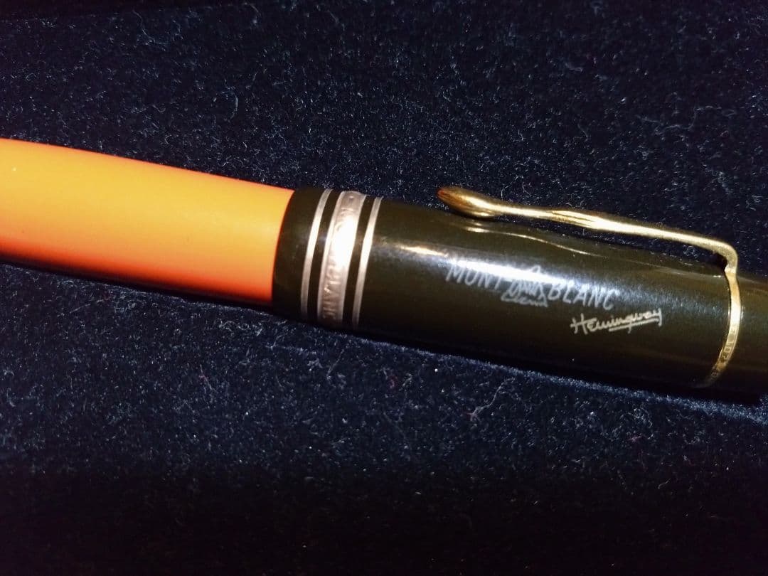 こ*う様 【レア 送料込み】モンブラン 万年筆　ヘミングウェイ　作家シリーズ １