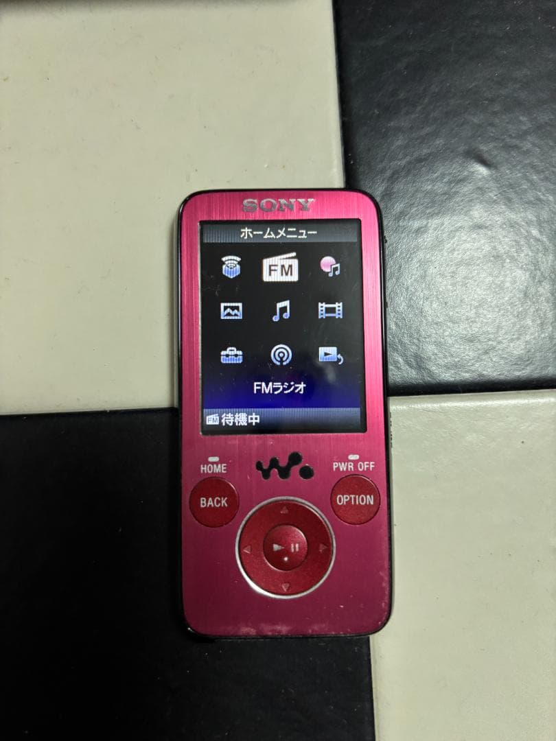 ポータブルプレーヤー SONY NW-S739F