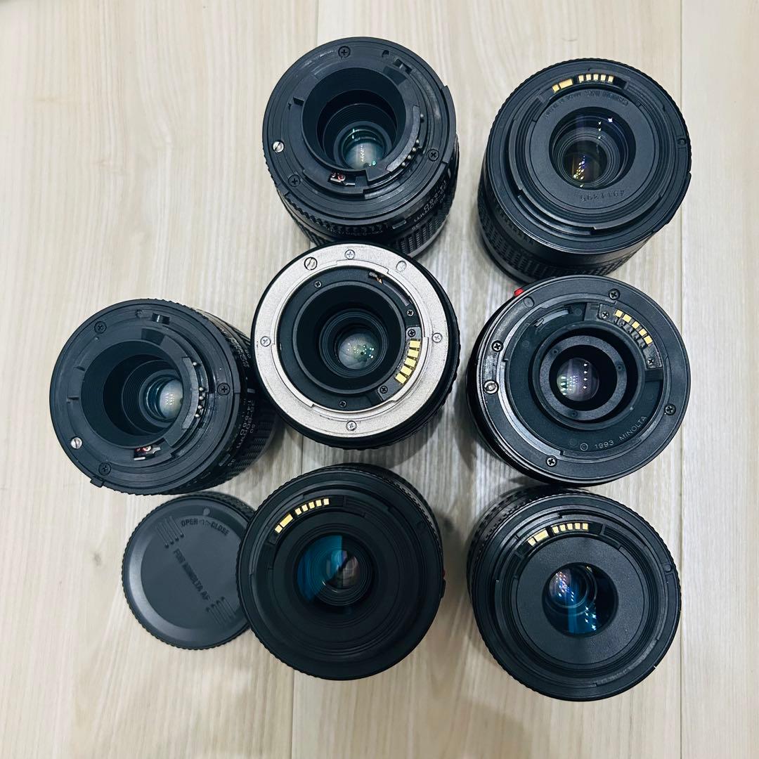 Canon Nikon SIGMA MINOLTA レンズ 12本まとめ