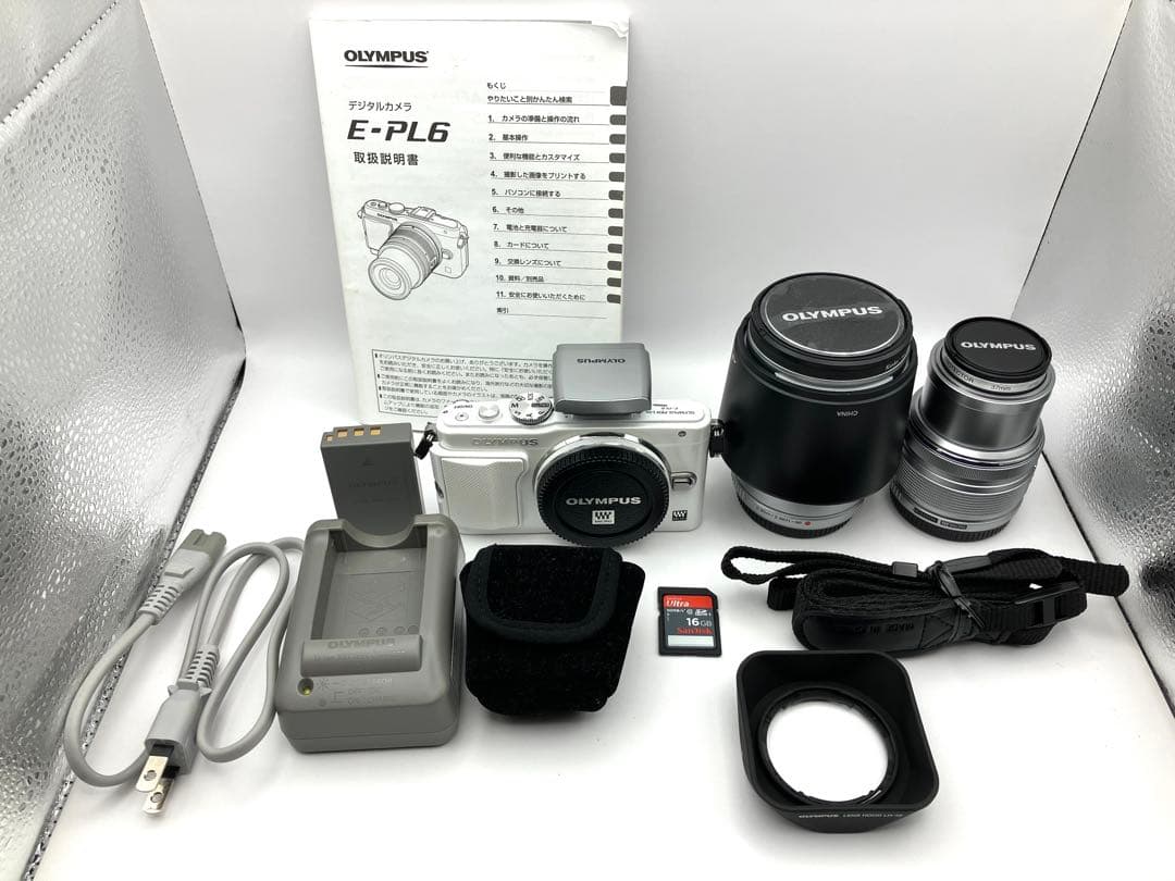 OLYMPUS E-PL6 ダブルズームキット　ショット数29回