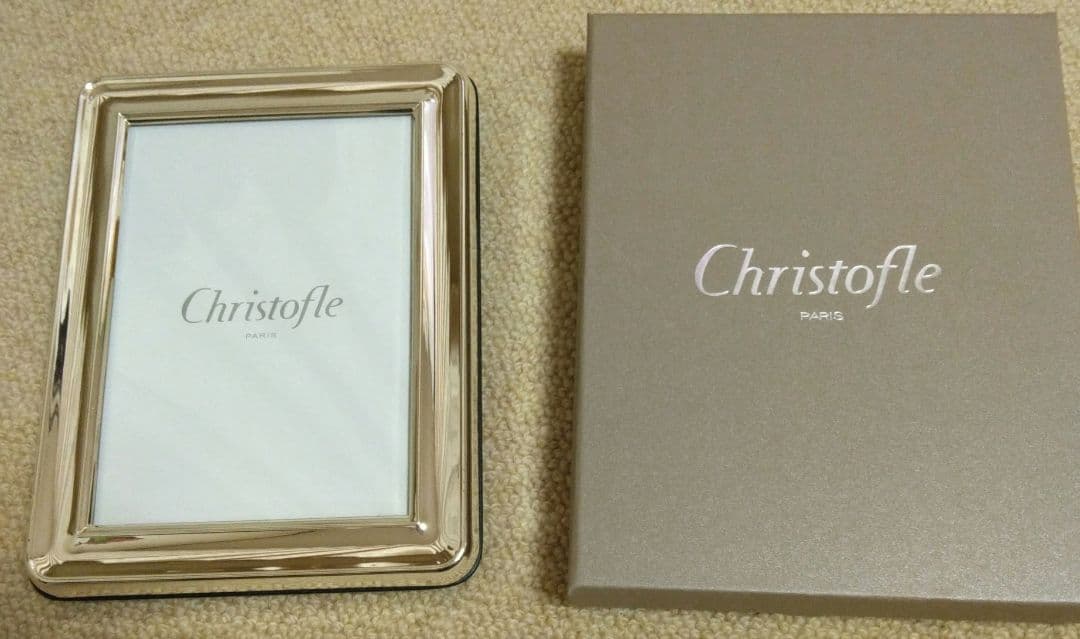 Christofle フォトフレーム 箱付き