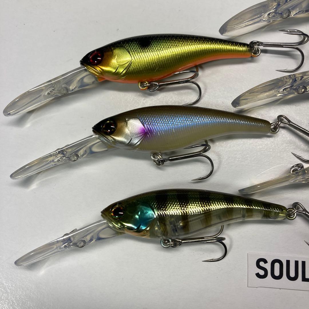 【新品未使用品】ジャッカル ソウルシャッド　 68SP 6セット