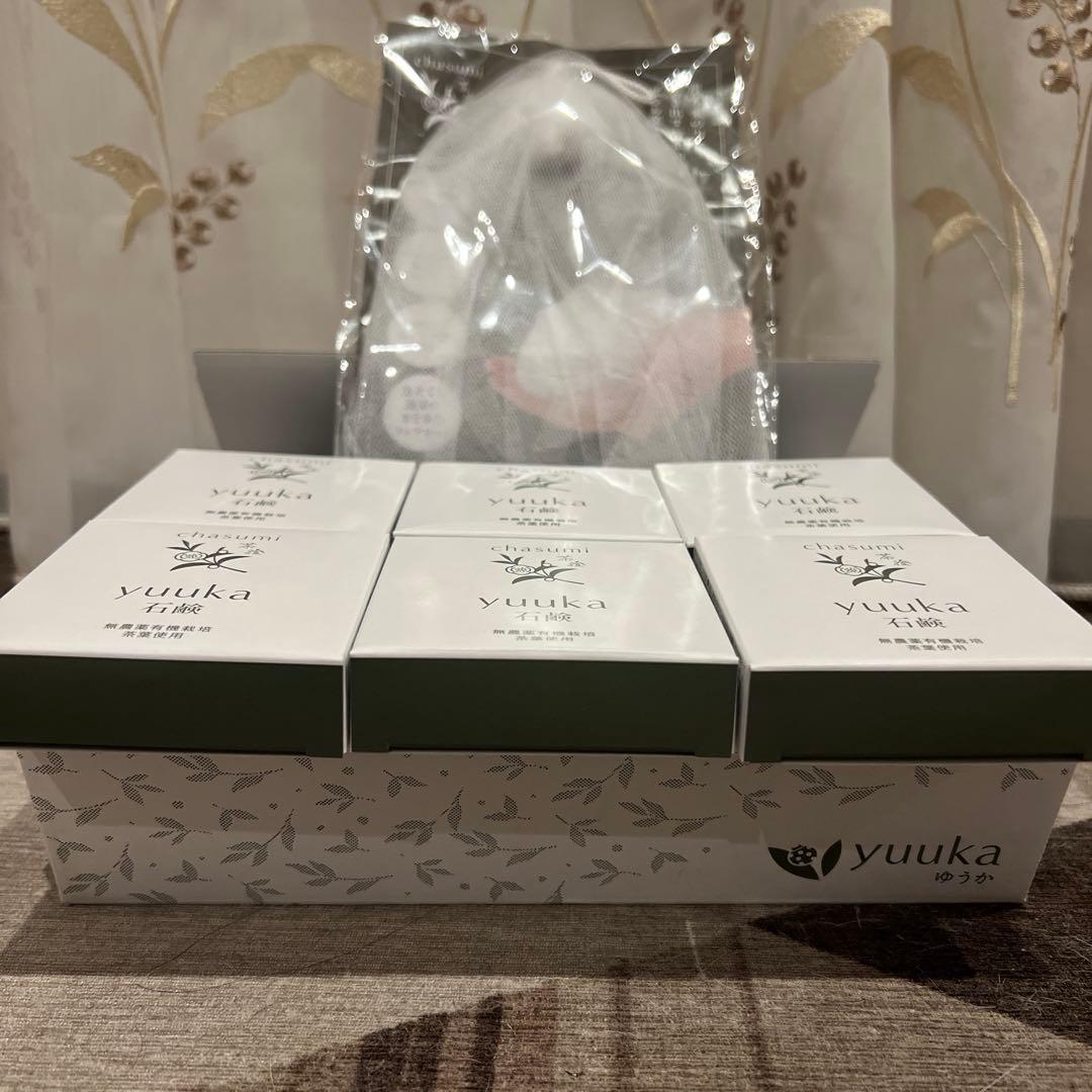 悠香の石鹸 茶のしずく　60g