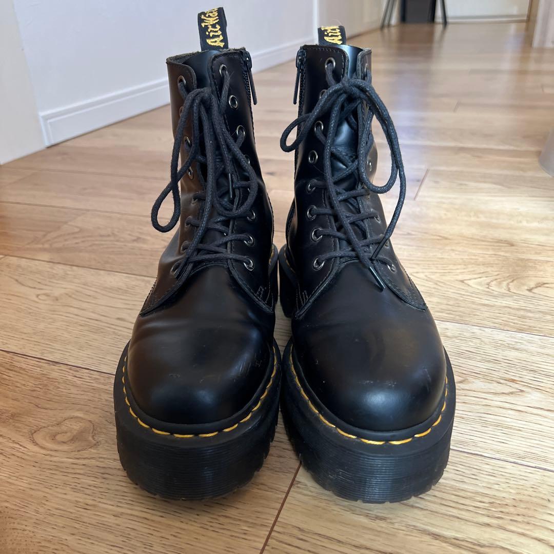ドクターマーチン　厚底ブーツ