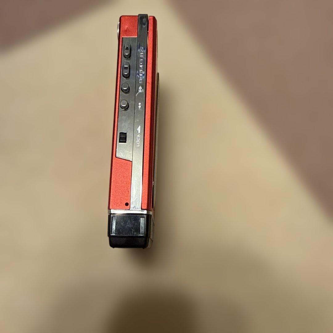 SONY WM-102 カセットプレーヤー レッド