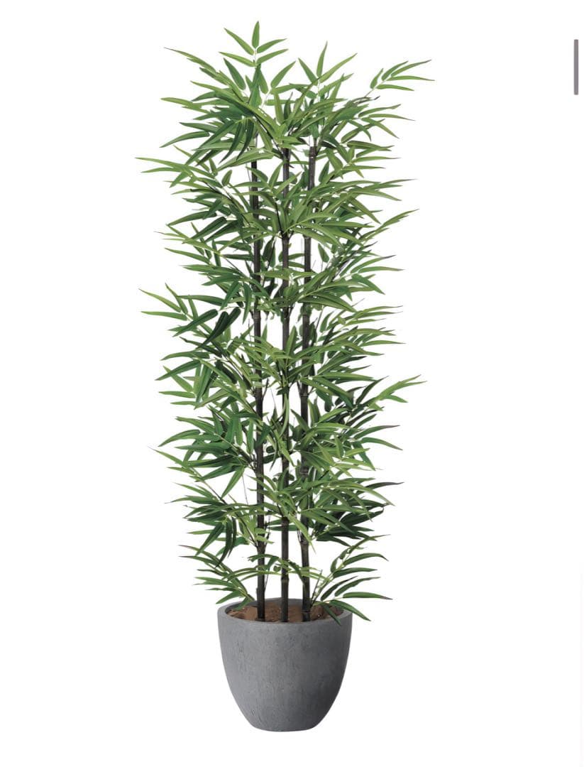 光触媒　人工観葉植物　ウォールグリーン　フェイクグリーン　ナチュラル黒竹1.6