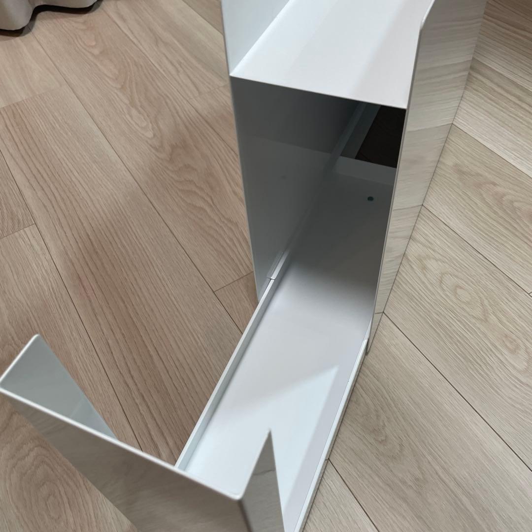 【一点限り】美品 調味料ラック 山﨑実業 マグネット対応 ホワイト