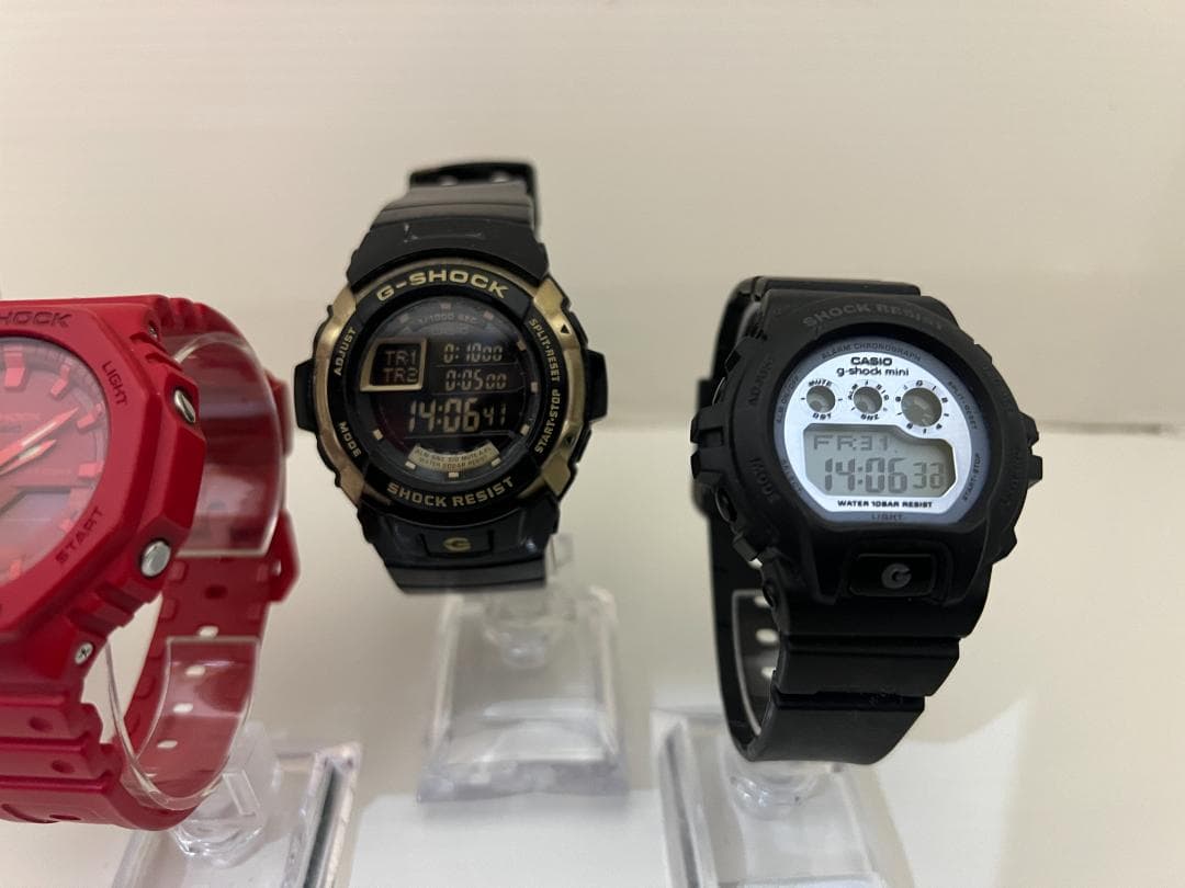 美品　全て動作品　CASIO G-SHOCK 　まとめて4個セット　カシオ