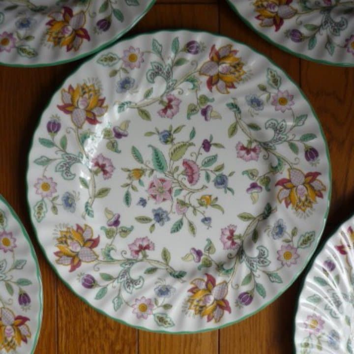 【MINTON：ミントン】◆ハドンホール♪プレート♪５点◆