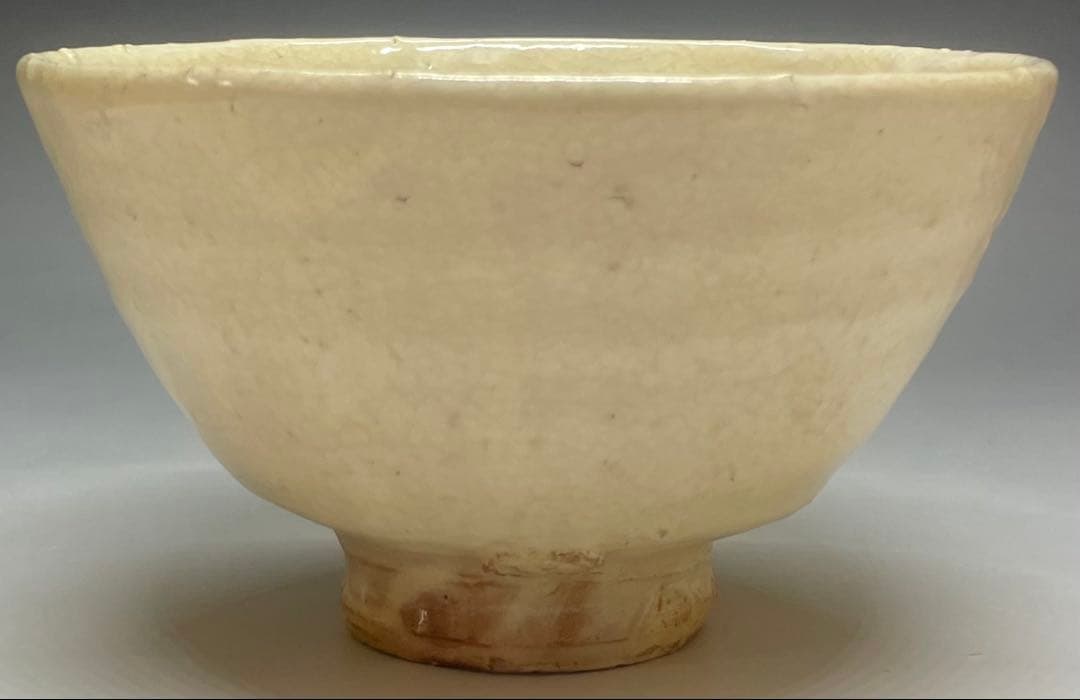 萩焼　茶碗　在銘　作家作品　四方桟共箱　共布　ec0801