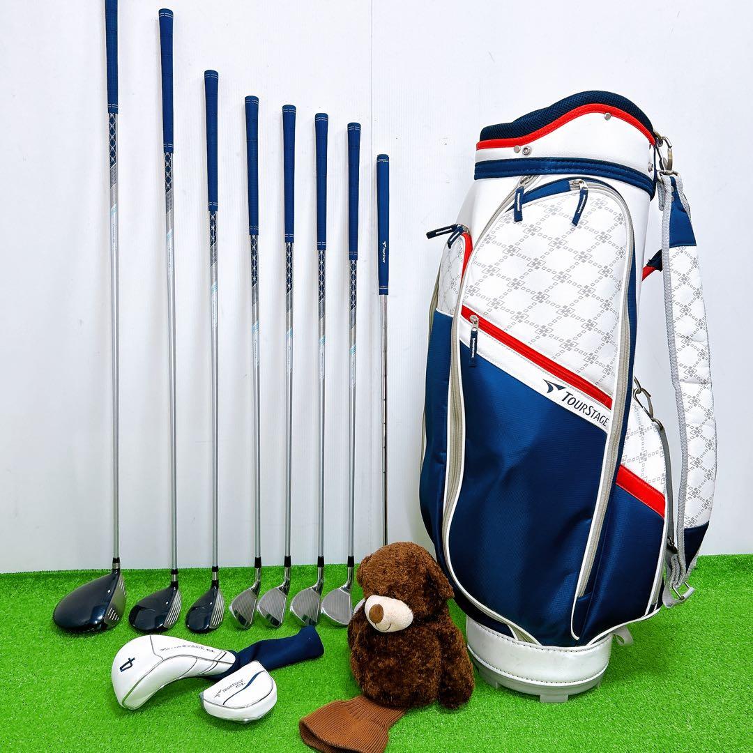 ブリヂストン ツアーステージCL レディースクラブセット 8本 L 初心者 女性