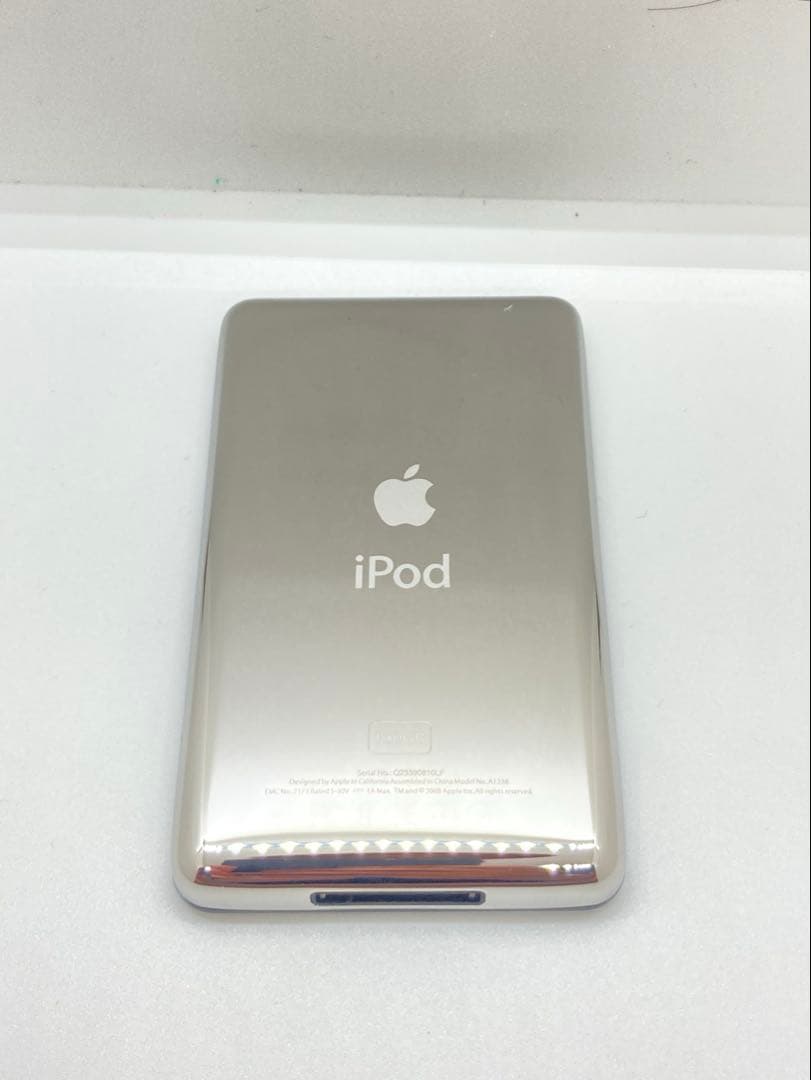 綺麗なPod classic 第7世代160GBからSD256GBに黒 ブラック