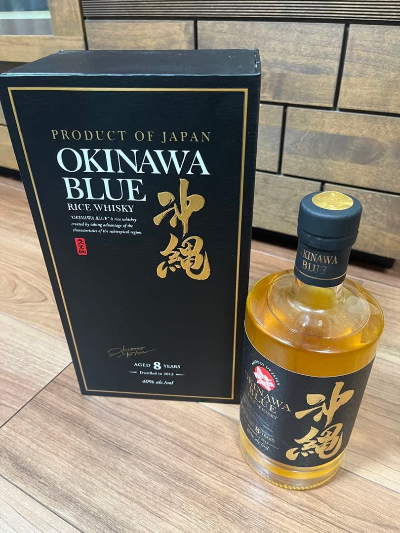 OKINAWA BLUE ライスウイスキー 8年