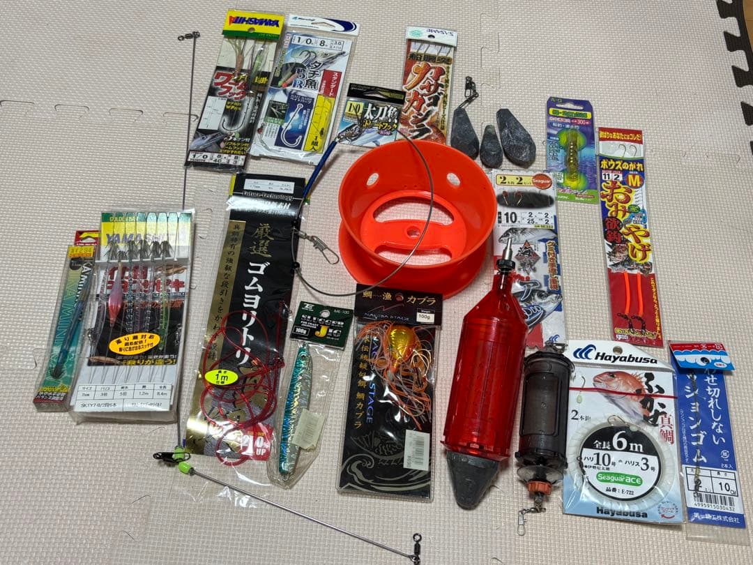 海釣りセット　リュック付き