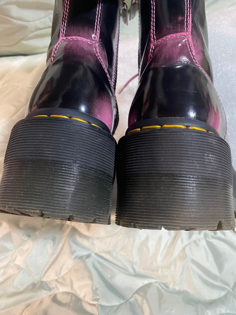 【美品】Dr. Martens バレンタイン厚底　フォンダンピンクUK5