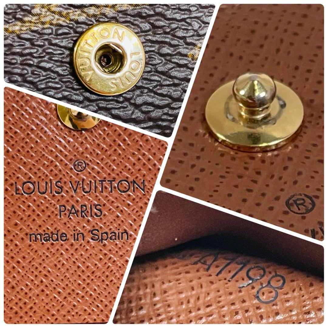 美品　ルイヴィトン　名刺入れ　現行　新型　モノグラム　カードケース