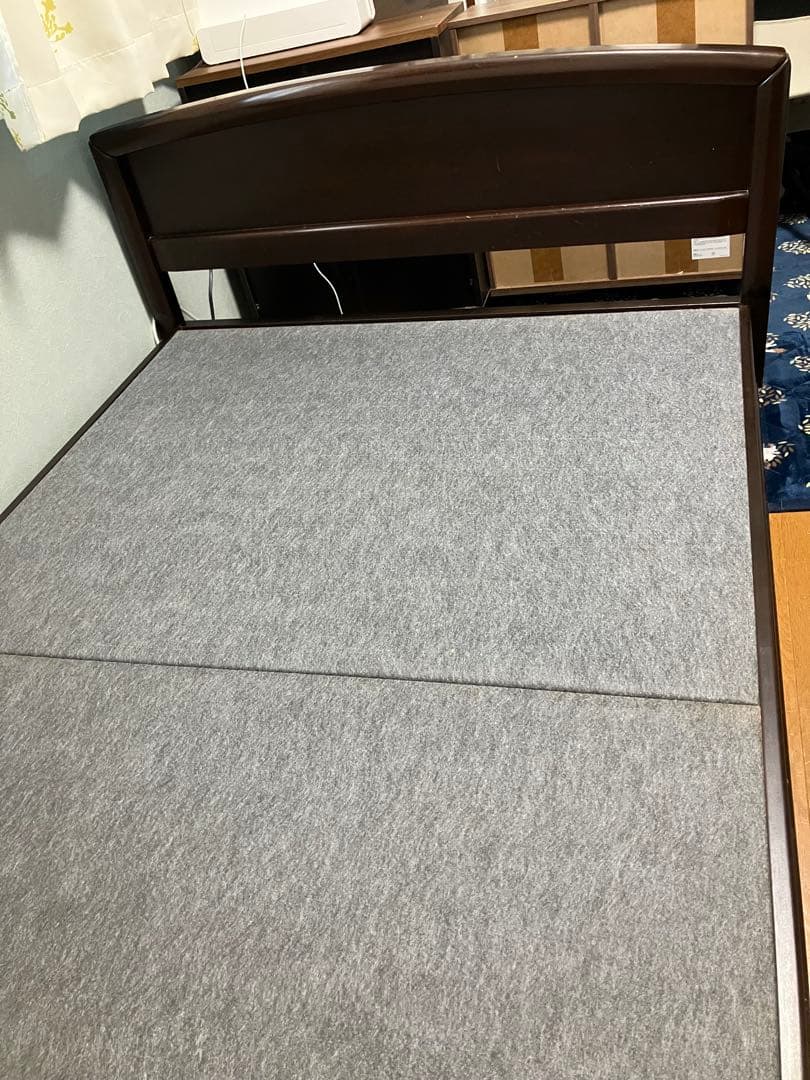 【真琴】すずらん工業株式会社（現シーリー） セミダブル ベッドフレーム