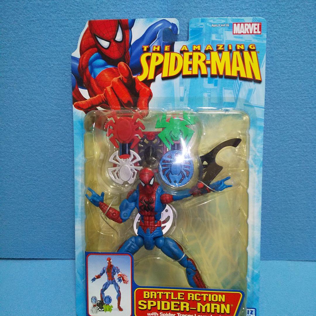 未開封☆スパイダーマン・バトルアクション＆シャークトラップ/SPIDER-MAN