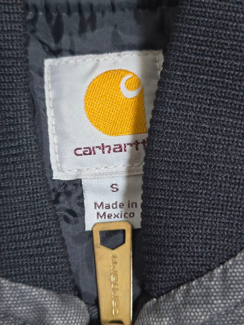 メシコ製 カーハート　ダックベスト　ネイビー　V02 CMT フェード