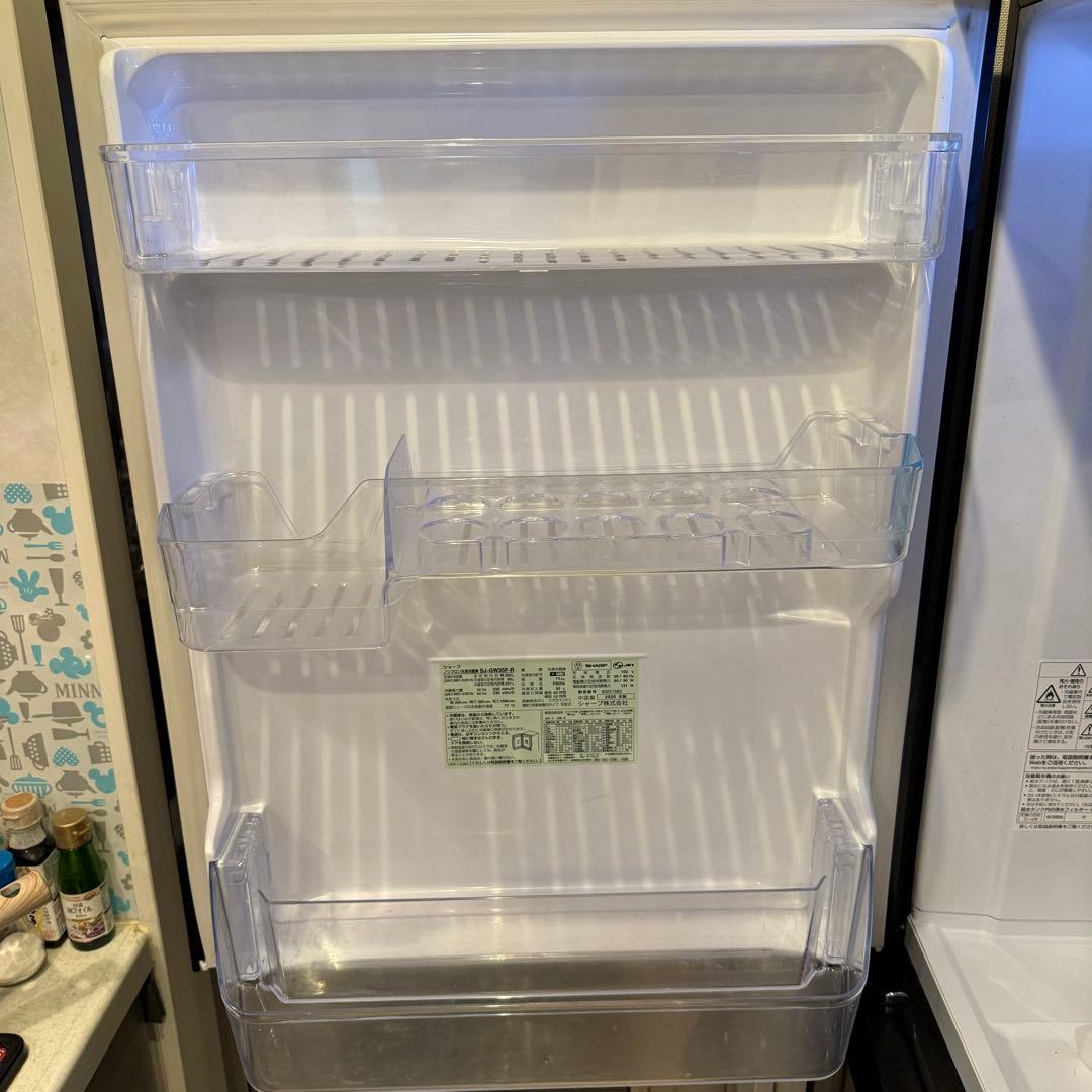 【送料込み】SHARP SJ-GW35F-R 冷蔵庫 【2020年製】