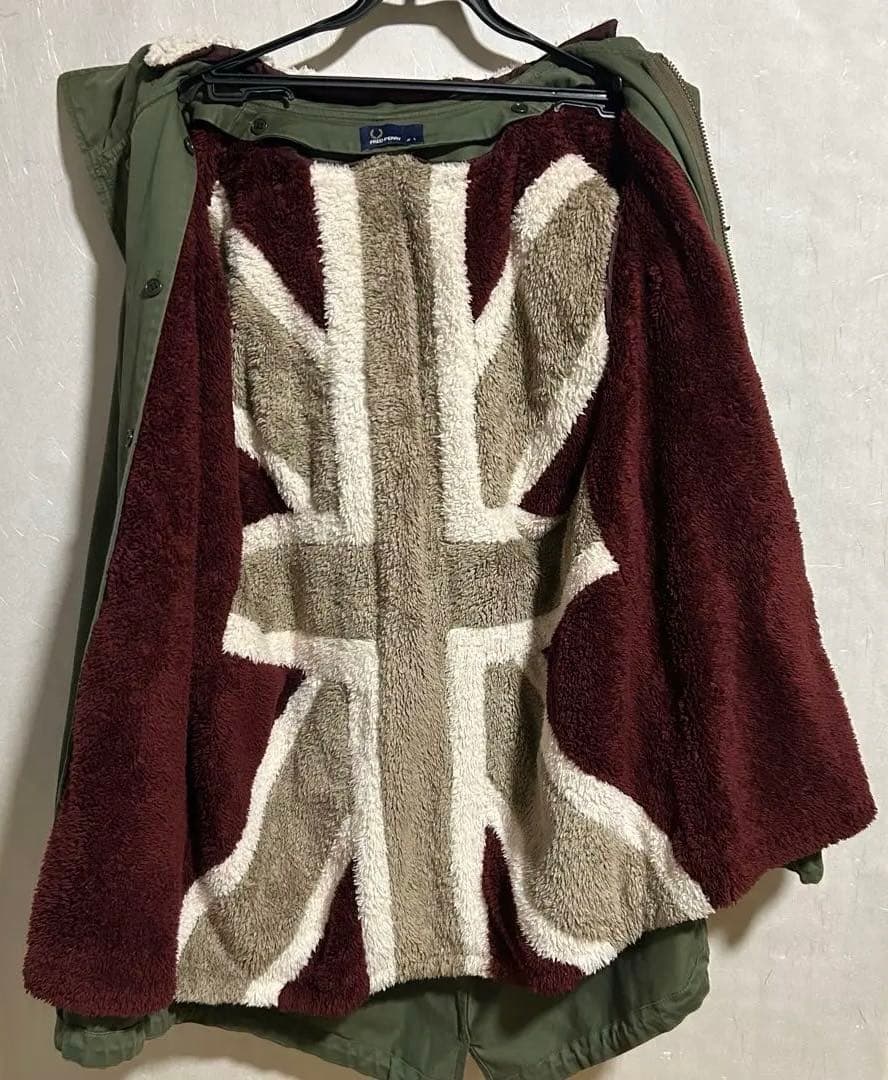 FRED PERRY モッズコート L オリーブ ライナー付