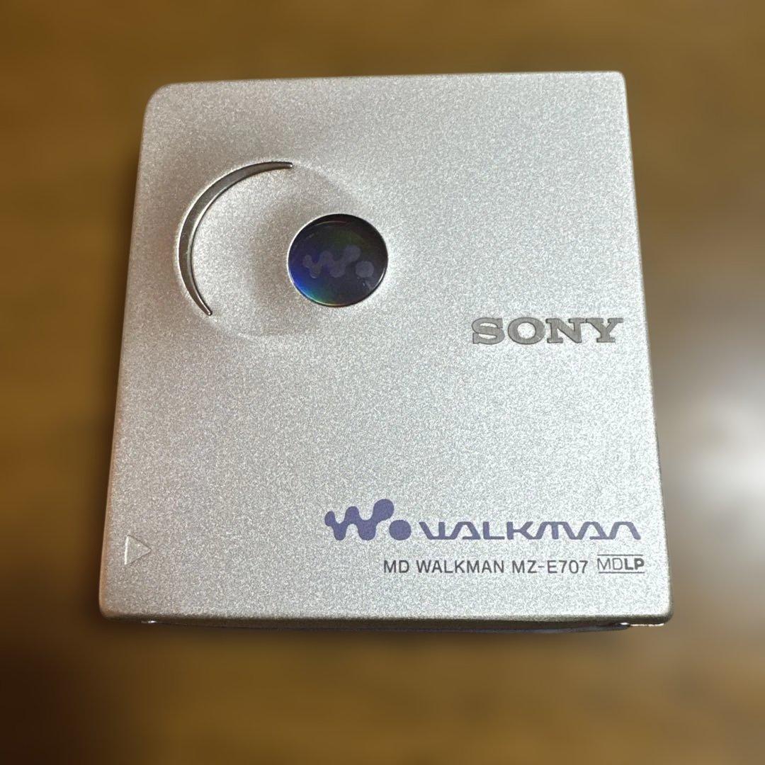 SONY ポータブル MDウォークマン MZ-E707