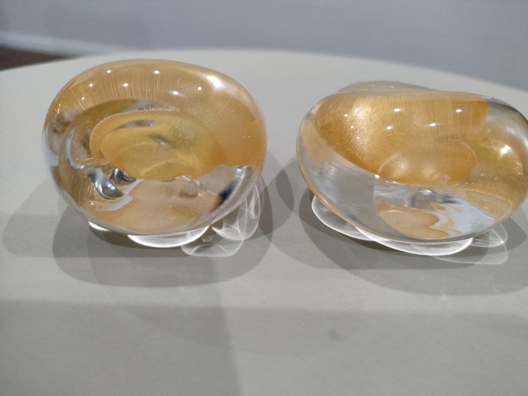 硝子屋 PRATO PINO 雛人形 ガラスオブジェ