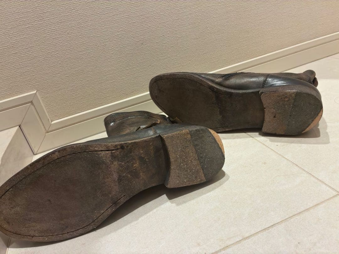 mau カヴァリーニ 本革 エンジニアブーツ