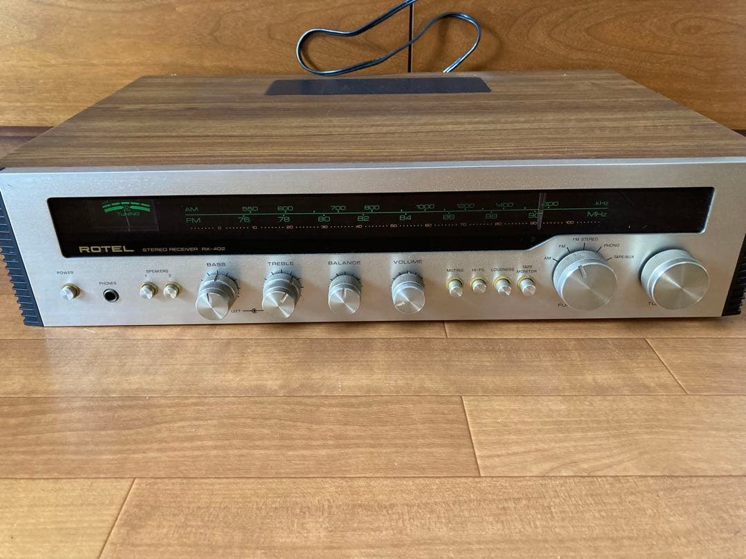 【ジャンク】ROTEL RX-402 チューナー ラジオ アンティーク