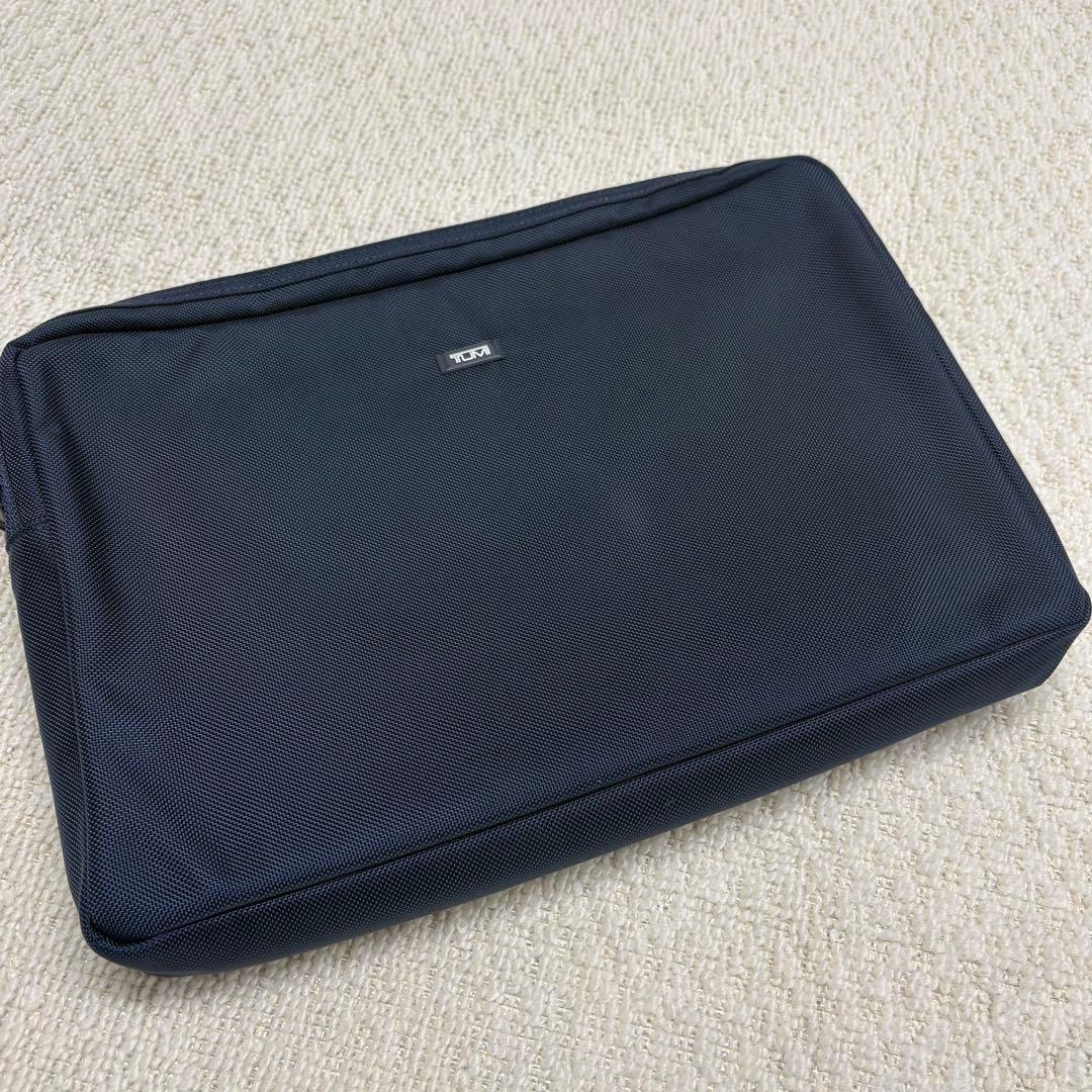 極美品★SHIPS別注TUMI 2way ALPHA3 ブリーフケース 紺