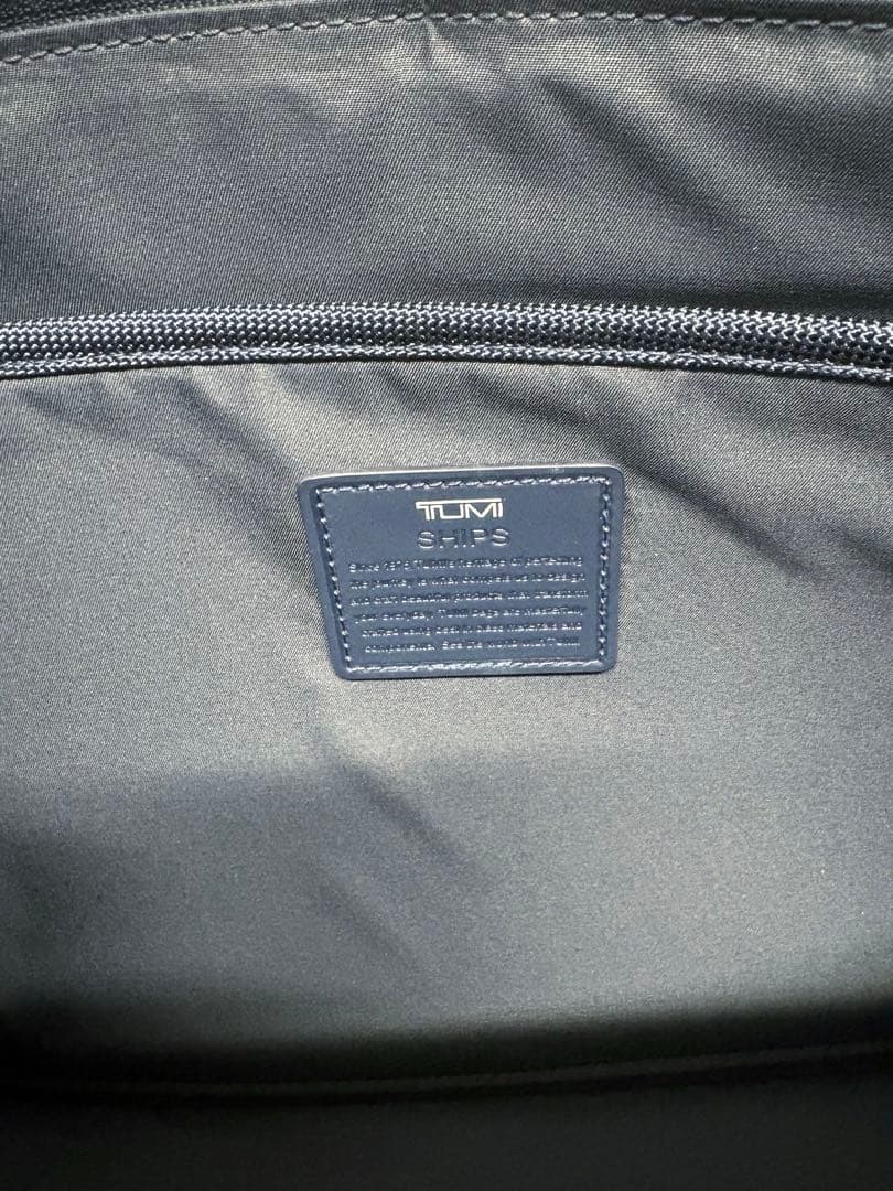 極美品★SHIPS別注TUMI 2way ALPHA3 ブリーフケース 紺
