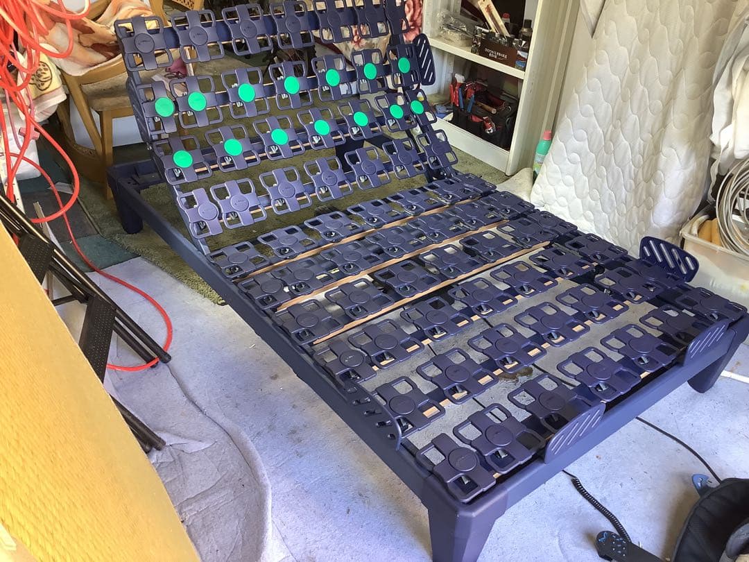 テンピュール 電動セミダブルベッド本体