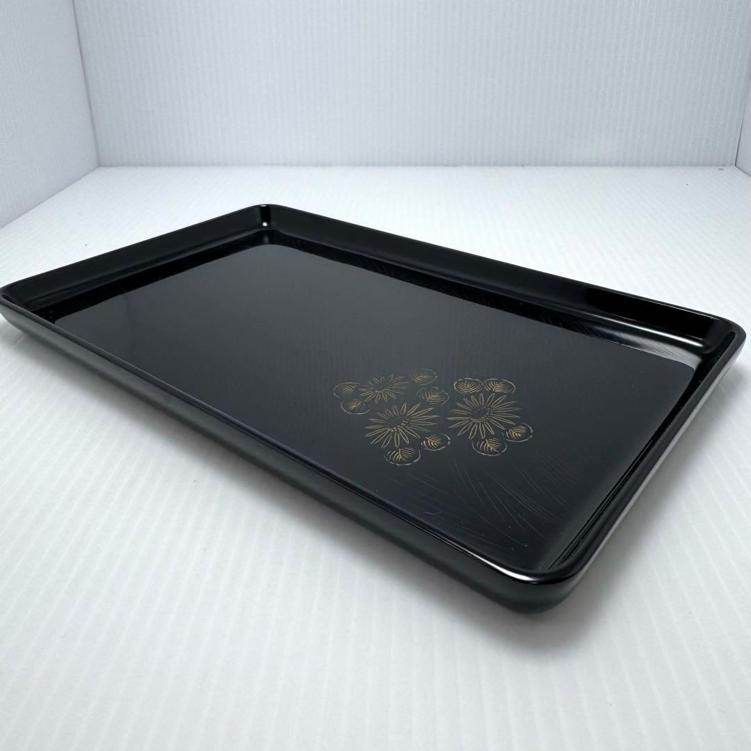 新品未使用 輪島塗 トレー お盆 巨峰 漆 漆器 小物置き 飾り 共箱 説明書
