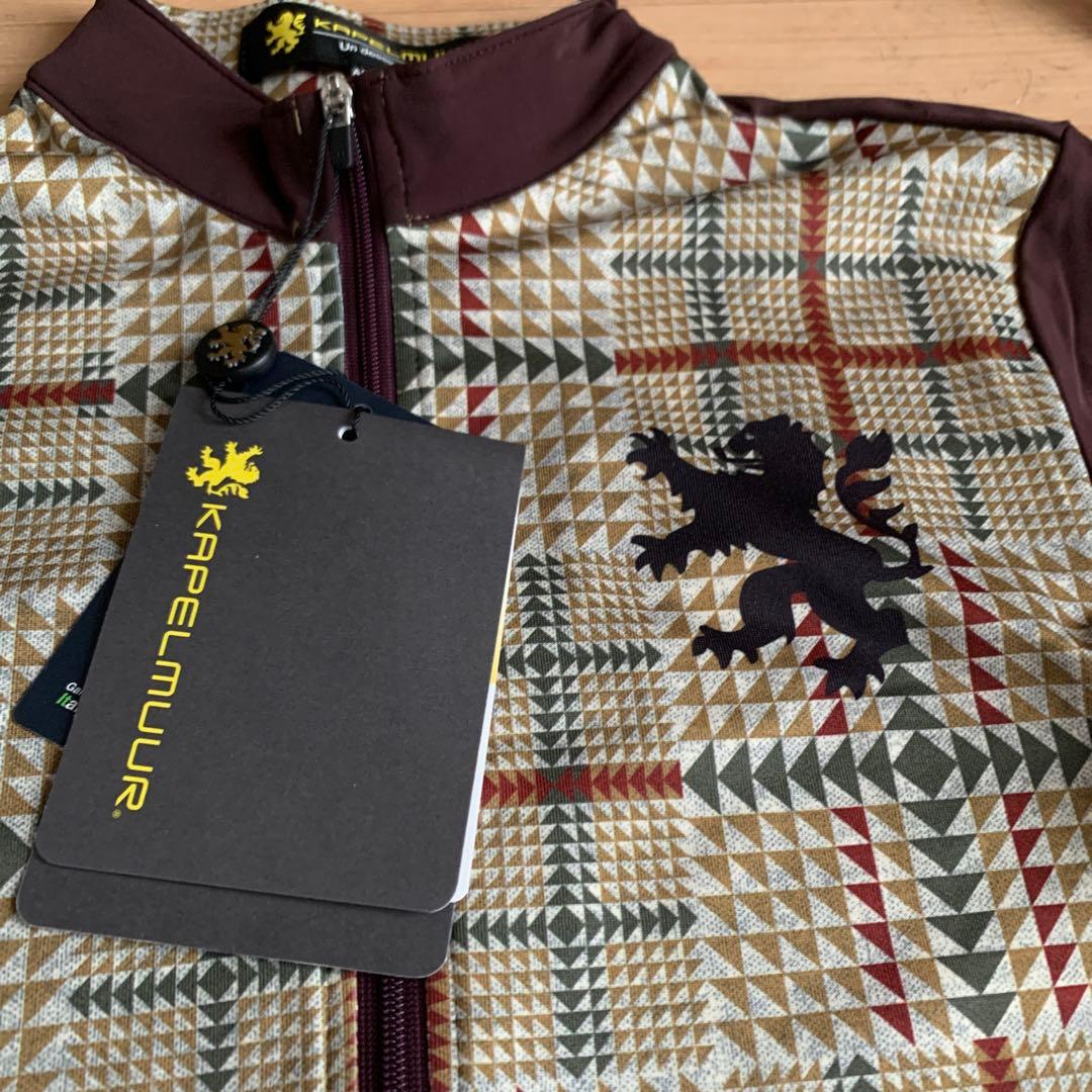 新品　KAPELMUUR サイクルジャージ ASIA XS ワインレッド