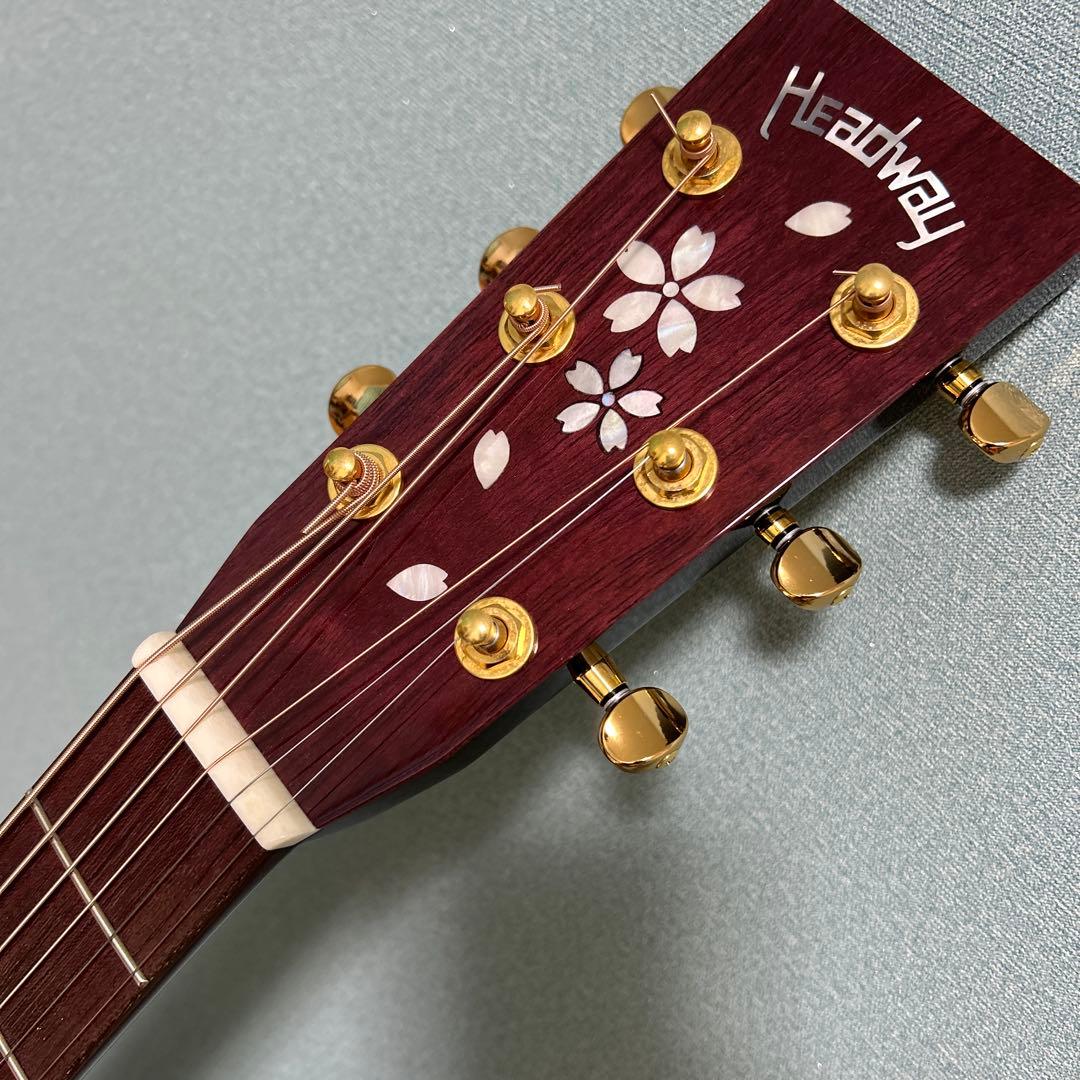 headway HD-YOZAKURA ヘッドウェイ　桜ギター　ATB
