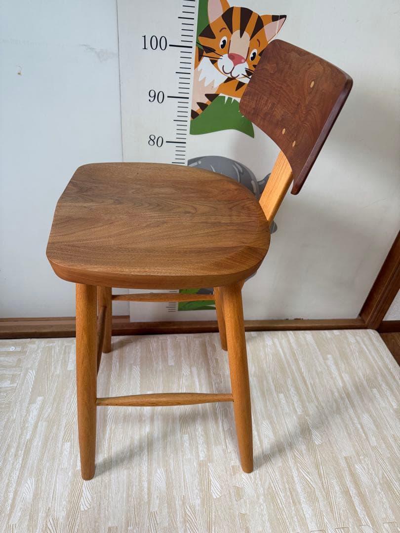 DC347-CN　レッドオーク材／ウォルナット材　＜ナガノインテリア＞