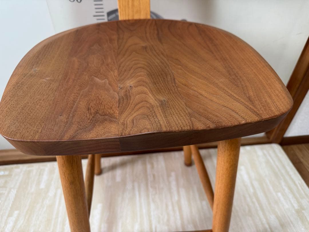 DC347-CN　レッドオーク材／ウォルナット材　＜ナガノインテリア＞