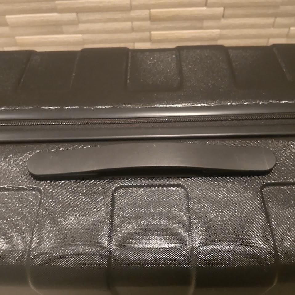 ★ストッパー付★ 無印良品 バーの高さを自由に調節できる キャリーケース 88L